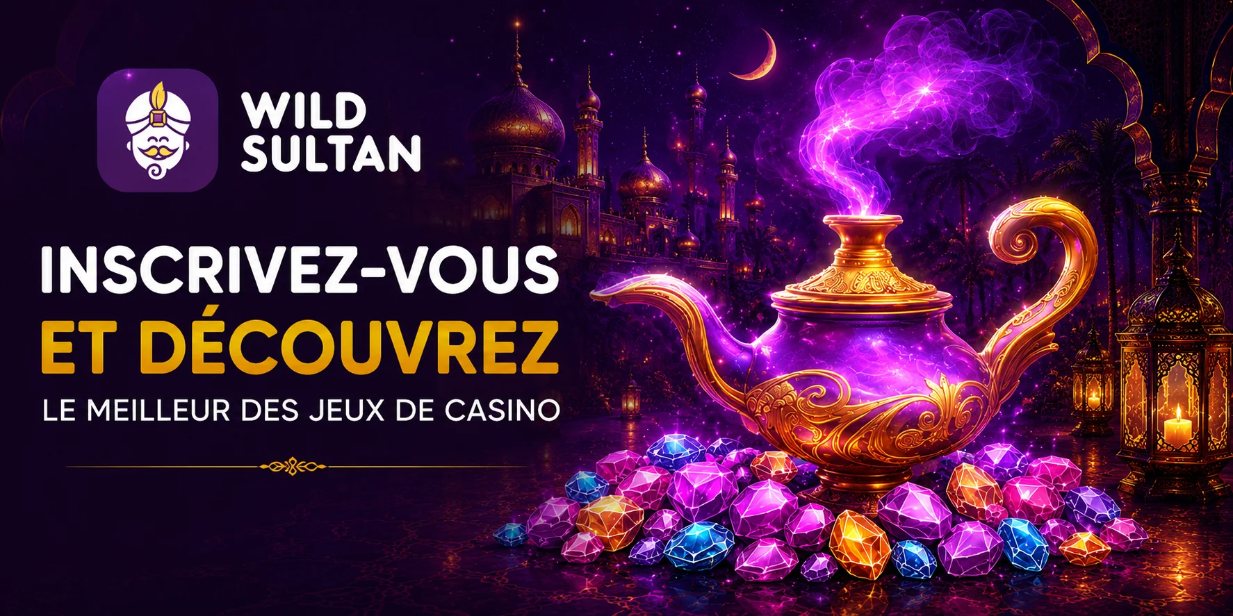 Inscription sur Wild Sultan